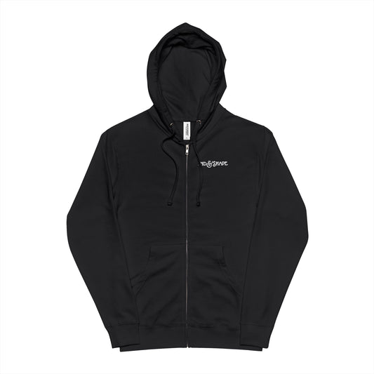Sound&Shape - Zip Up Sun Hoodie with Logo on Front