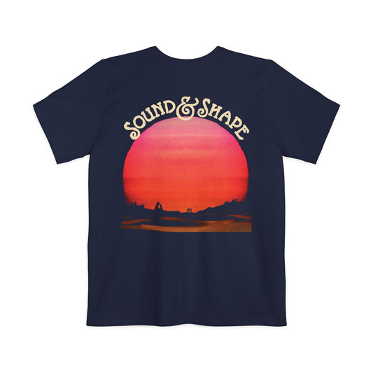 Sound&Shape - Sun Pocket T (Design on Back)